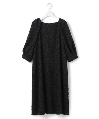 23区 【APPLAUDIR】シュエットジャカード ドレス ブラック系
