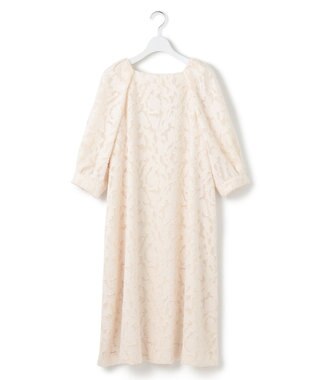 23区 【APPLAUDIR】シュエットジャカード ドレス ベージュ系