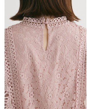 Green Parks ・Ｐｅｔｉｔ　Ｆｌｅｕｒ　イロイロレースブラウス Pink