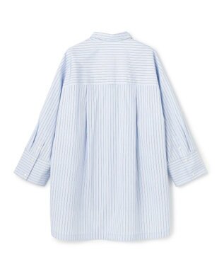 uncrave THOMAS MASON BIGシャツ ブルーストライプ