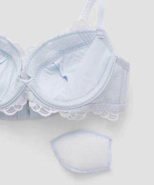 San-ai Resort（三愛水着楽園） エレガントコレクション【2502】単品ブラBCDカップ ブルー