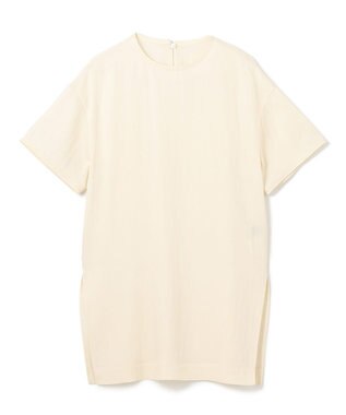 uncrave ドレープツイル Tブラウス エクリュ