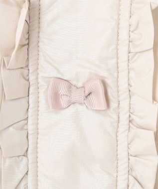 ANY KIDS 【洗濯機OK】中綿 Aライン コート ミルキーベージュ