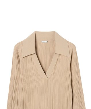 JOSEPH ニットプリッセ　ロングスリーブニット Powder