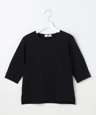 J.PRESS LADIES S スムースジャージー カットソー ブラック系