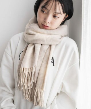 WEGO 【ユニセックス着用ITEM】大判ストール 柄2