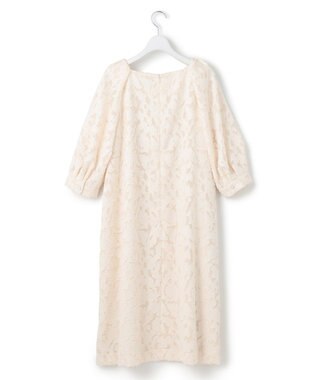 23区 【APPLAUDIR】シュエットジャカード ドレス ベージュ系