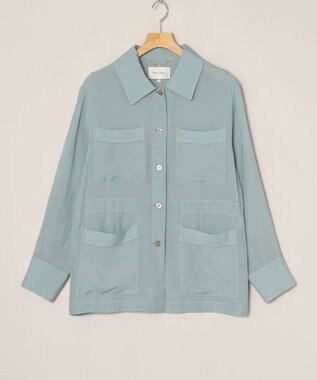 ONWARD Reuse Park 【BEIGE】ジャケット春夏 ブルー