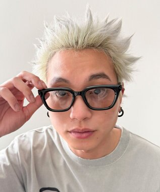 WEGO 【ユニセックス着用ITEM】カラーレンズウェリントン 柄1