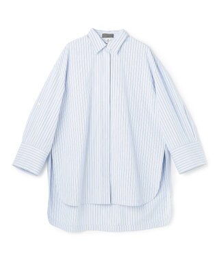 uncrave THOMAS MASON BIGシャツ ブルーストライプ