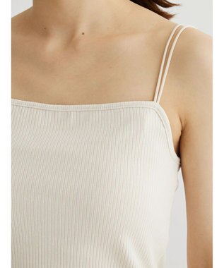 Green Parks カップ付きマルチストラップキャミ Light Beige