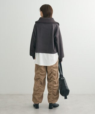 Green Parks ・ＥＬＥＮＣＡＲＥ　ＤＵＥ　スエードポンチハーフＺＩＰ Charcoal Gray