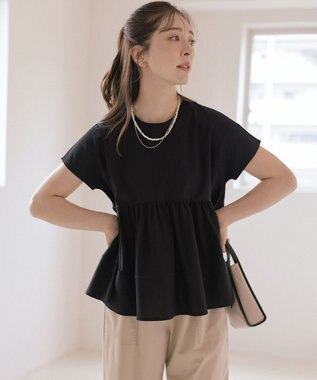 ツイルジャージーティアード カットソー