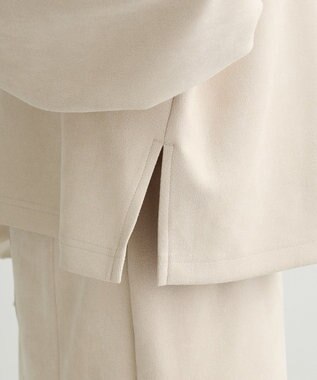 Green Parks ・ＥＬＥＮＣＡＲＥ　ＤＵＥ　スエードポンチハーフＺＩＰ Ivory