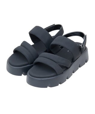 earth music&ecology ＯＲｉｅｎｔａｌ　ＴＲａｆｆｉｃ　パデットサンダル Black