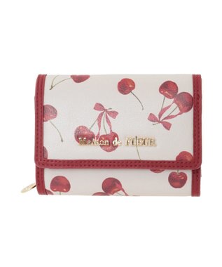 チェリー柄ウォレット / Maison de FLEUR | ファッション通販 【公式
