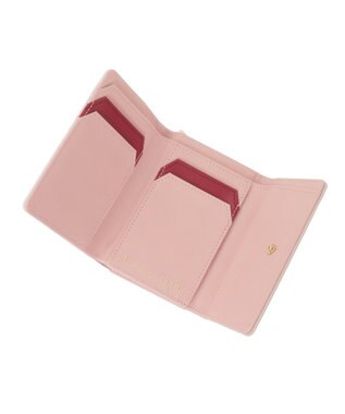 Maison de FLEUR チェリー柄ウォレット Pink