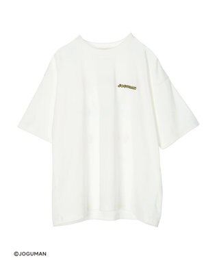 Green Parks ジョグマン／カラフルバックプリントＴシャツ Off White