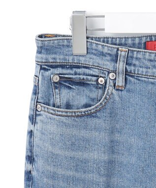 23区 【RED CARD TOKYO×23区】デニム ワイドパンツ ライトブルー