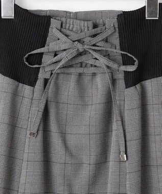 Feroux 【古畑星夏さん着用・洗える】サイドリブマーメイド スカート ホワイト系2