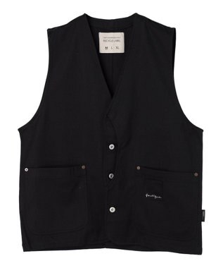 CRAFT STANDARD BOUTIQUE 【リサイクル】ヘビーツイルワークベスト Black