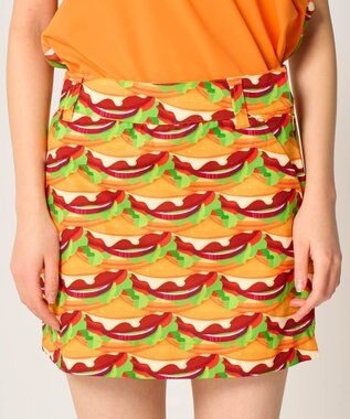 FILA GOLF／marie claire 【Loudmouth】柄スカート Burger Mania