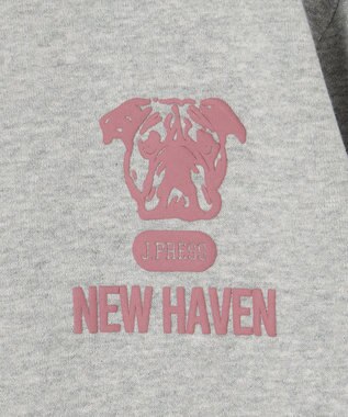 J.PRESS MEN 【WEB・一部店舗限定】ハーフジップスウェット グレー系