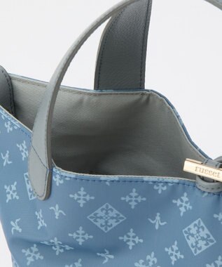 russet ナイロンジャガード2WAYミニトートバッグ(SF-260) DustyBlue