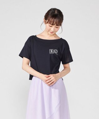 Chacott Tシャツ ネイビー