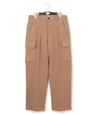 J.PRESS MEN コットンピケストレッチ カーゴパンツ ベージュ系