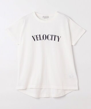 ANY ドルマンスリーブロゴTシャツ オフ