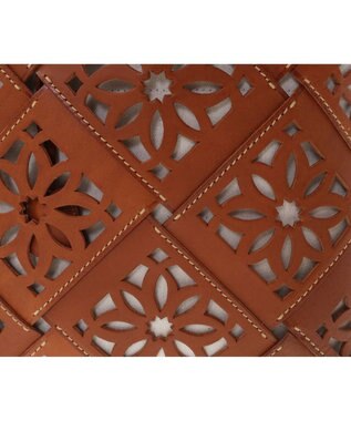 genten サスカットバスケット ショルダーバッグ チャ