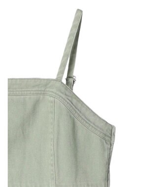 earth music&ecology 綿ツイルジャンスカ Khaki