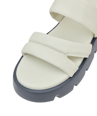 earth music&ecology ＯＲｉｅｎｔａｌ　ＴＲａｆｆｉｃ　パデットサンダル White