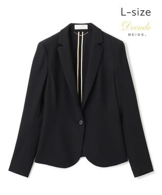 BEIGE， 【L-size】LUIZA / テーラードジャケット Black