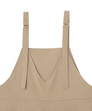 AMERICAN HOLIC スクエアキャミサロペット Mocha