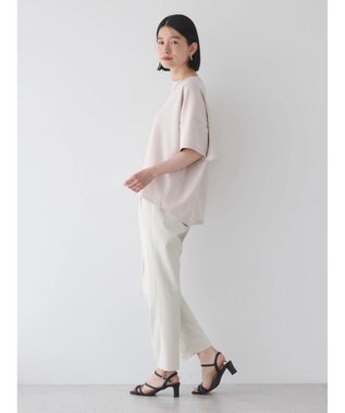 AMERICAN HOLIC 接触冷感バックフレアポンチプルオーバー Gray Beige