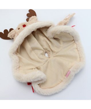 Mother garden とことこお散歩シリーズ わんちゃん ・ユニコーン・ねこちゃん用 お洋服 《サンタクロース /トナカイ ケープ》単品 トナカイ