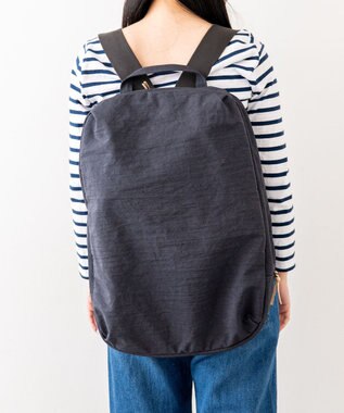 NIZYU KANO FUKUI SIWAナイロンリュック Lサイズ ダークグレー