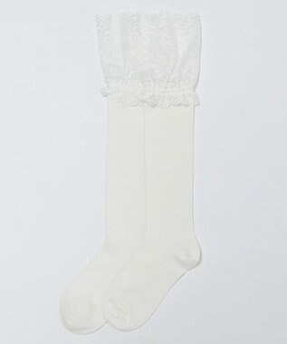 WEGO レース切替ハイソックス