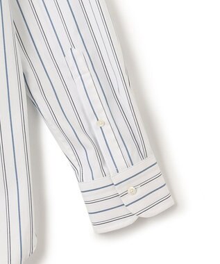 J.PRESS MEN 【WEB・一部店舗限定】PINOXリズムストライプシャツ/B.D. ターコイズブルー系2