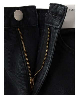 AMERICAN HOLIC マチ付きフレアデニム Black