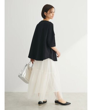 Green Parks ・ＥＬＥＮＣＡＲＥ　ＤＵＥ　２ｗａｙチュールキリカエスカート Ivory