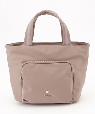 TOCCA 【サスティナブル素材・撥水】CONCURSIO NYLON TOTE トートバッグ グレージュ系