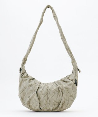 Y'SACCS 迷彩ジャカードシャーリングショルダーバッグ