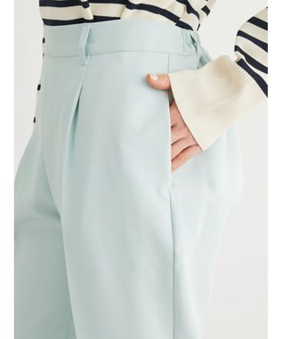 Green Parks きれいシルエットパンツ（アンクルテーパード） Mint