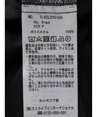 earth music&ecology シアーフードブルゾン Black