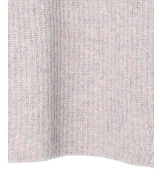 earth music&ecology ふわふわメランジチュニック Lavender