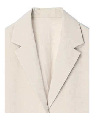 earth music&ecology バックデザインジレ Beige