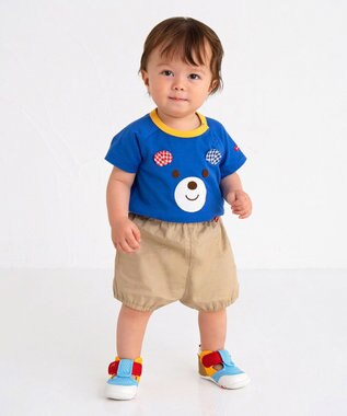 MIKI HOUSE HOT BISCUITS 【70-90cm】 顔ドンシリーズ ブルマ ベージュ